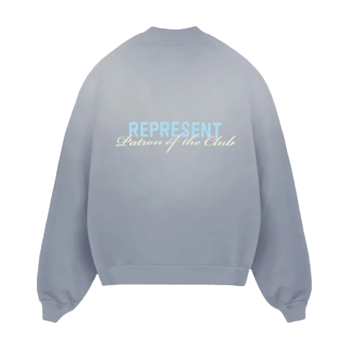 Represent Patron Of The Club Sweater Washed Grey-Represent-pikastore.cz