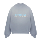 Represent Patron Of The Club Sweater Washed Grey-Represent-pikastore.cz