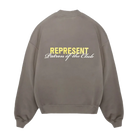 Represent Patron Of The Club Sweater Washed Olive-Represent-pikastore.cz