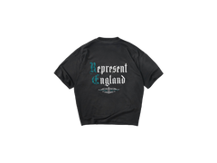 Represent Private Members T-Shirt Stained Black