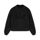 Represent Rep Applique Sweater Off Black-Represent-pikastore.cz