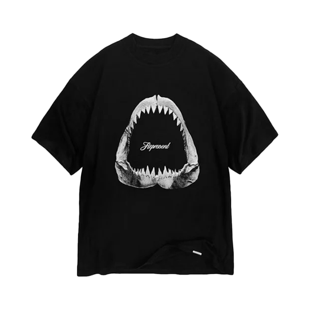 Represent Shark Jaws T-shirt Black-Represent-pikastore.cz