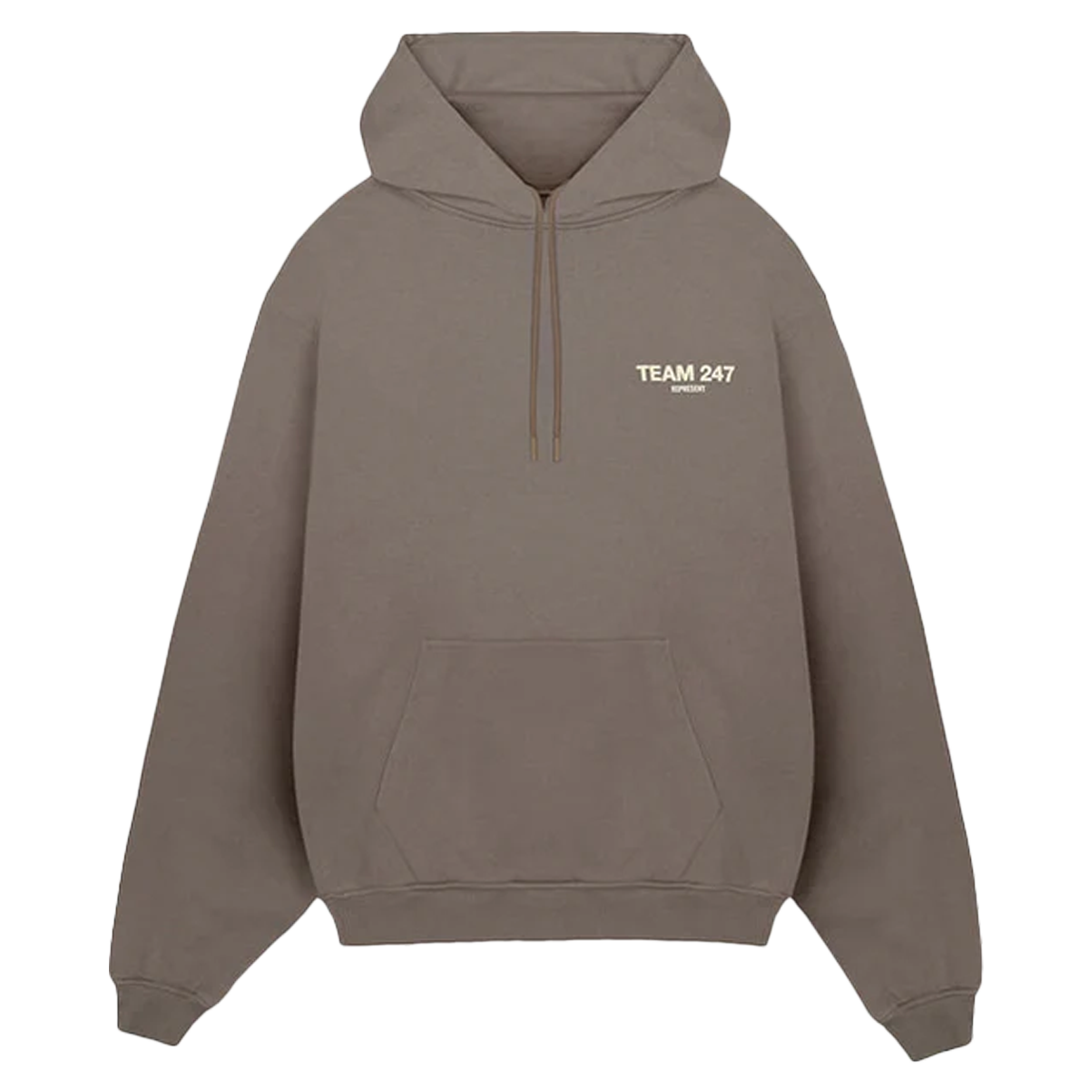 Represent Team 247 Oversized Hoodie Earth-Represent-pikastore.cz