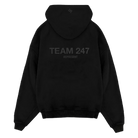 Represent Team 247 Oversized Hoodie Matte Black-Represent-pikastore.cz