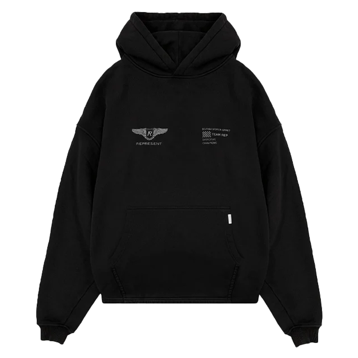 Represent Team Rep Hoodie Black-Represent-pikastore.cz