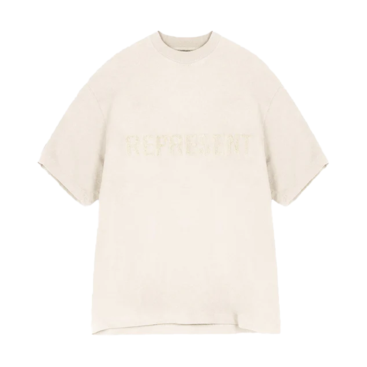 Represent WMNS Owners Club Boyfriend T-Shirt Oat Milk-Represent-pikastore.cz