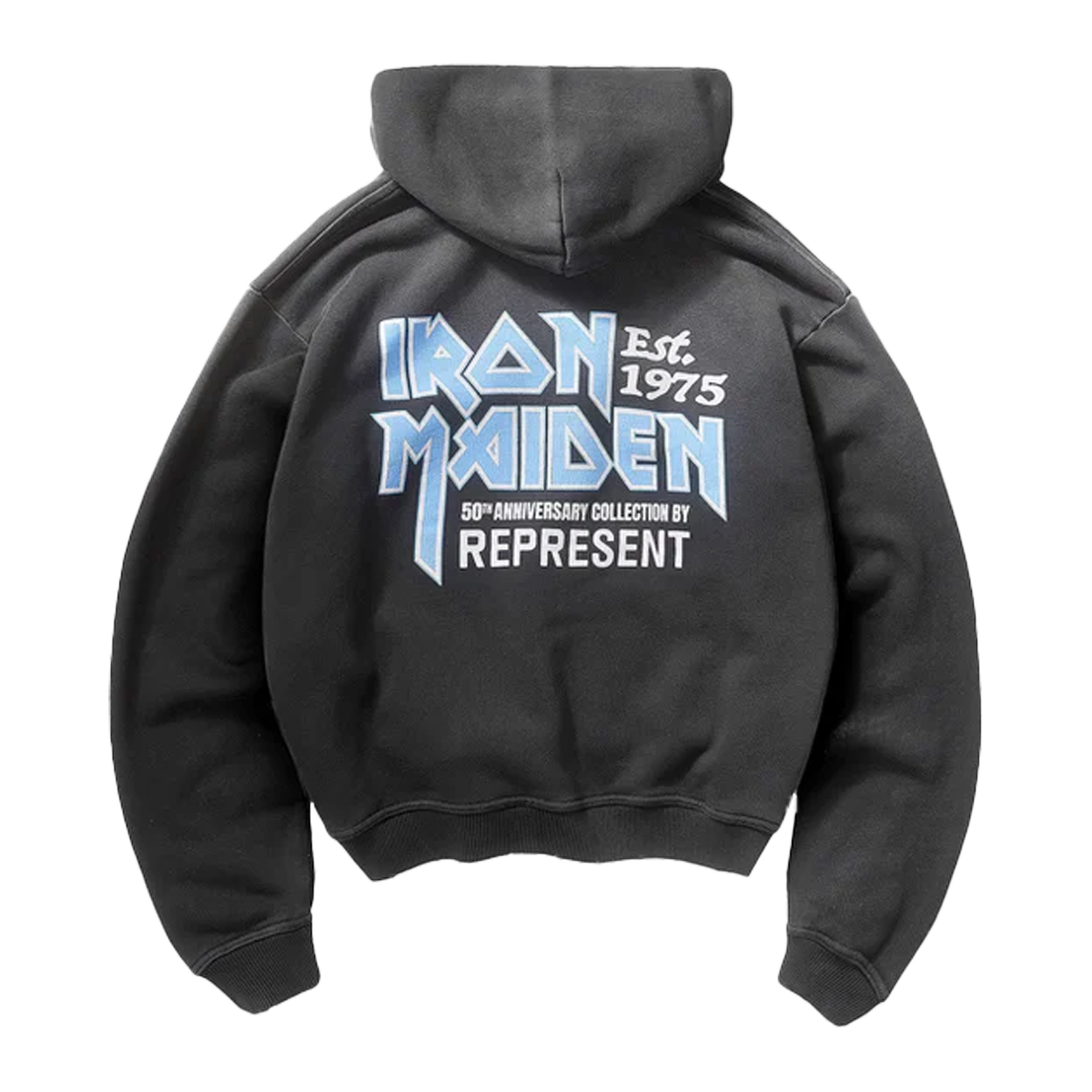 Represent X Iron Maiden Anniversary Zip Through Hoodie-Represent-pikastore.cz