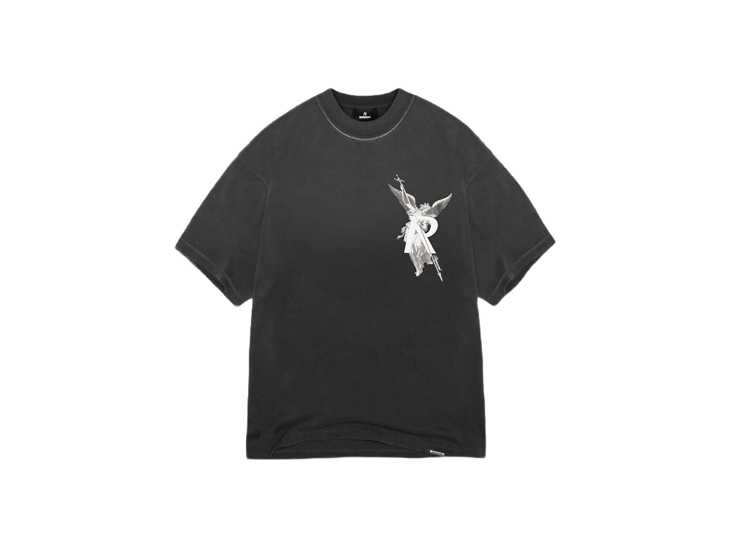 Represent Archangel T-Shirt Stained Black-Represent-pikastore.cz