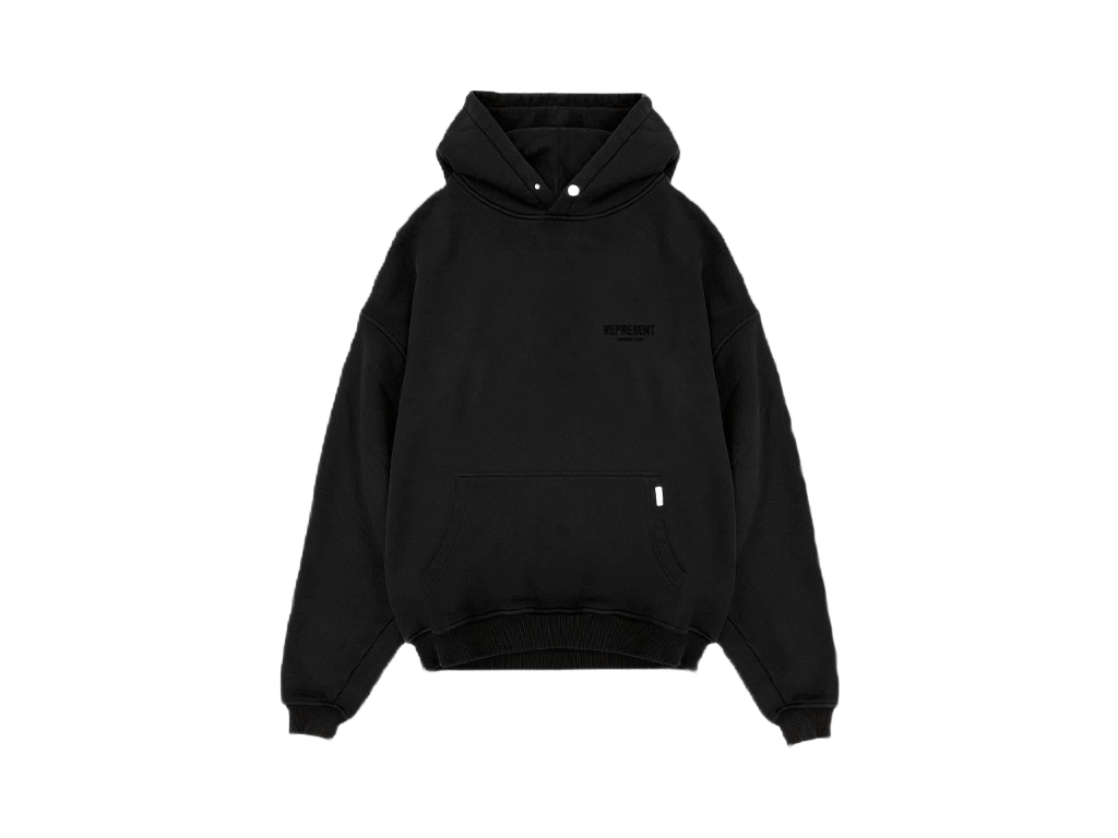 Represent Owners Club Flocked Hoodie-Represent-pikastore.cz