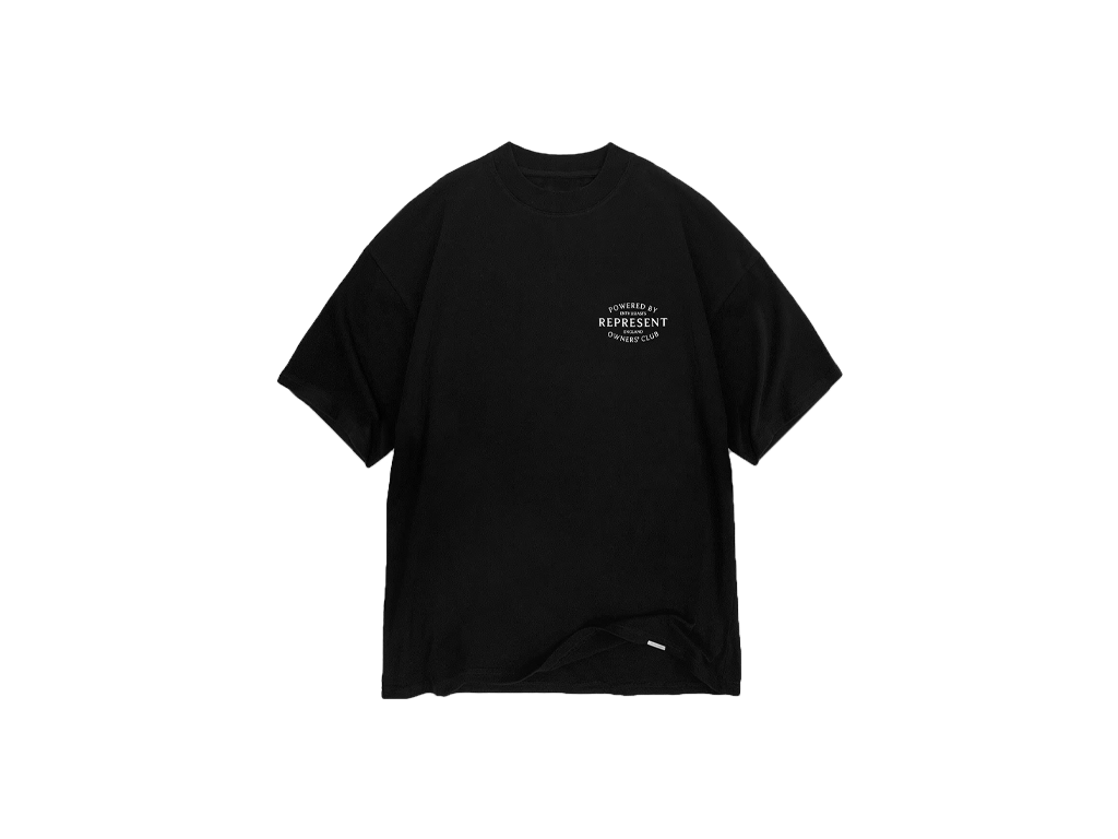 Represent Owners Club Stamp T-Shirt Black-Represent-pikastore.cz