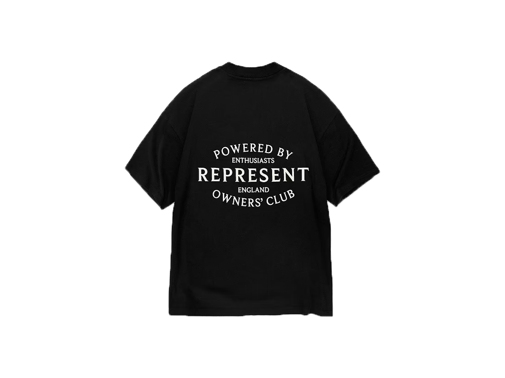 Represent Owners Club Stamp T-Shirt Black-Represent-pikastore.cz