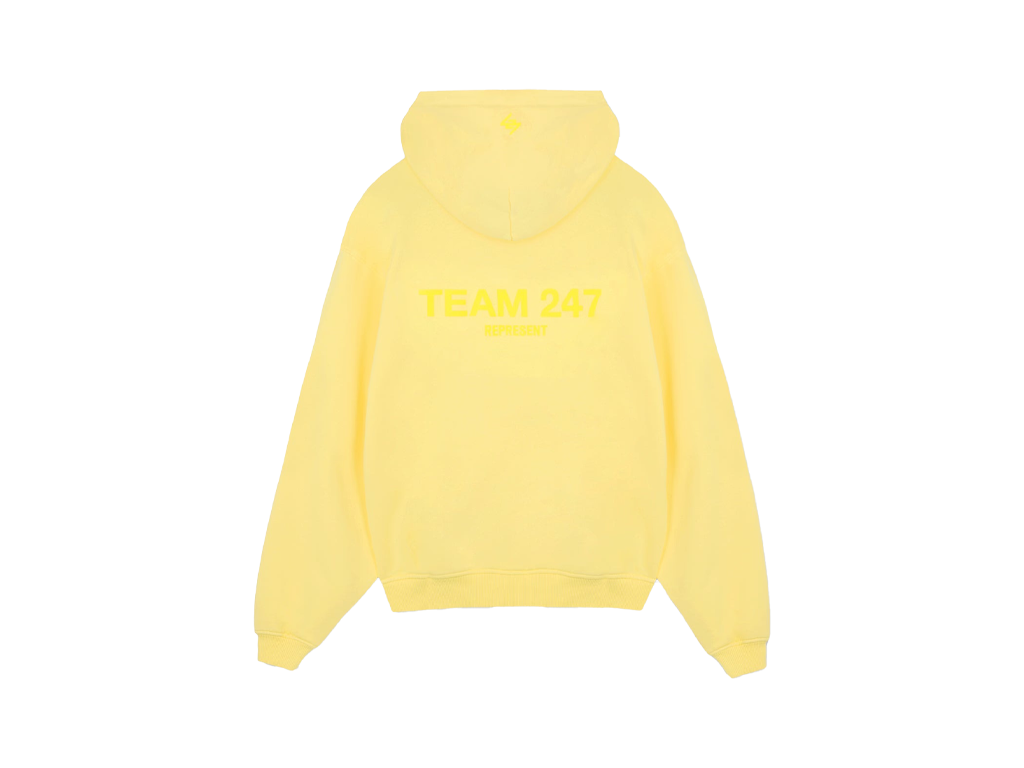 Represent Team 247 Oversized Hoodie Lemon-Represent-pikastore.cz