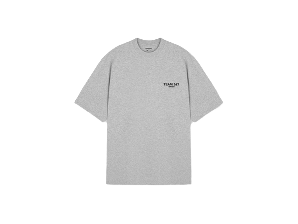Represent Team 247 Oversized T-Shirt Ash Grey-Represent-pikastore.cz