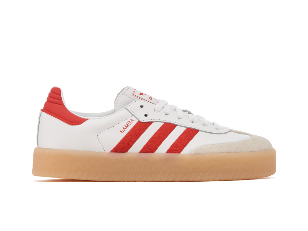 Samba 2.0 White Scarlet Gum-Adidas-pikastore.cz