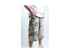 Custom Bleached Shorts Grey-Kalhoty-Custompantsprg-pikastore.cz