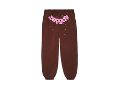 Sp5der Classic Sweatpants Brown