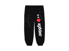 Sp5der Souvenir Sweatpants Black