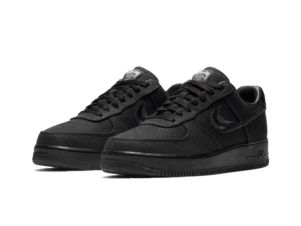 Stussy x Air Force 1 Low Triple Black