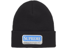 Supreme Professional Beanie Black FW24-Supreme-pikastore.cz