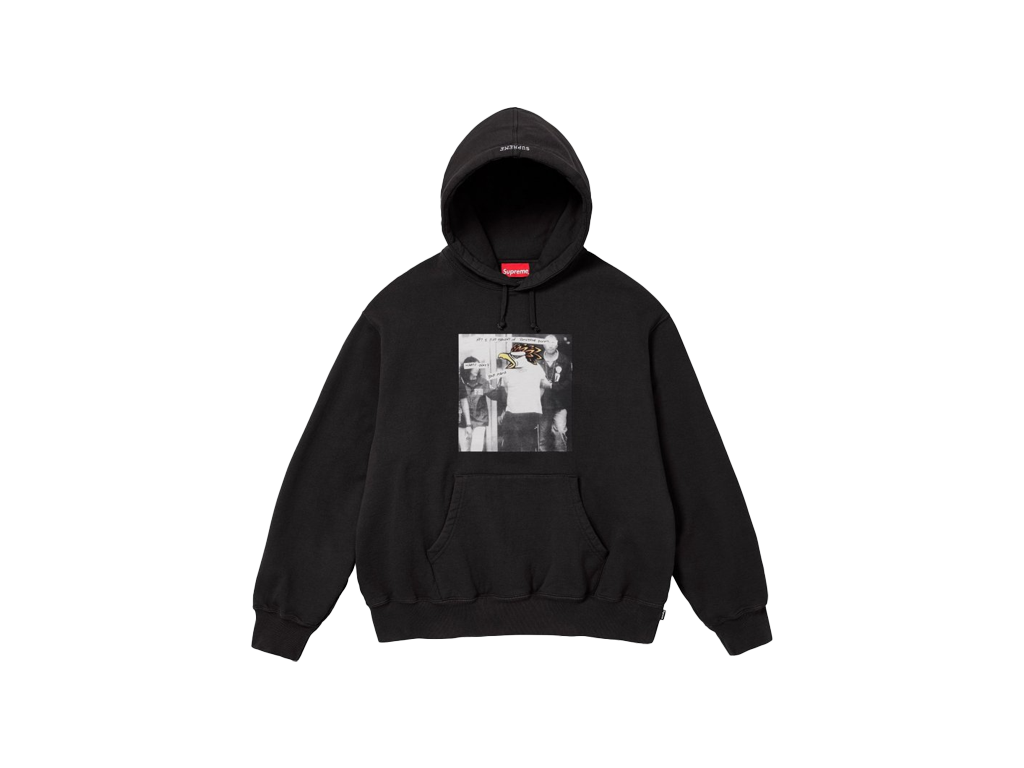 Supreme ANTIHERO Hooded Sweatshirt (FW25) Black-Supreme-pikastore.cz