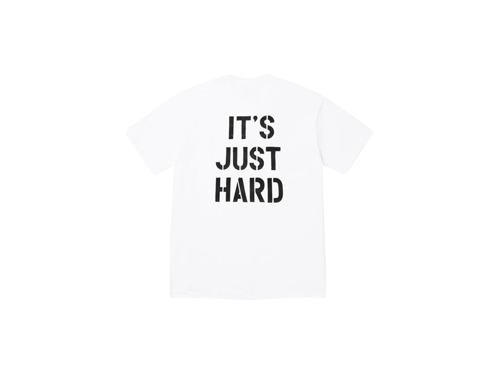 Supreme Hard Tee White-Supreme-pikastore.cz