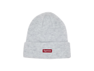 Supreme New Era S Logo Beanie (FW24) Heather Grey-Supreme-pikastore.cz