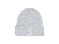 Supreme New Era S Logo Beanie (FW24) Heather Grey