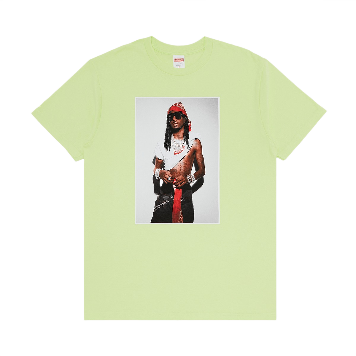 Supreme Playboi Carti Tee Pale Green-Supreme-pikastore.cz