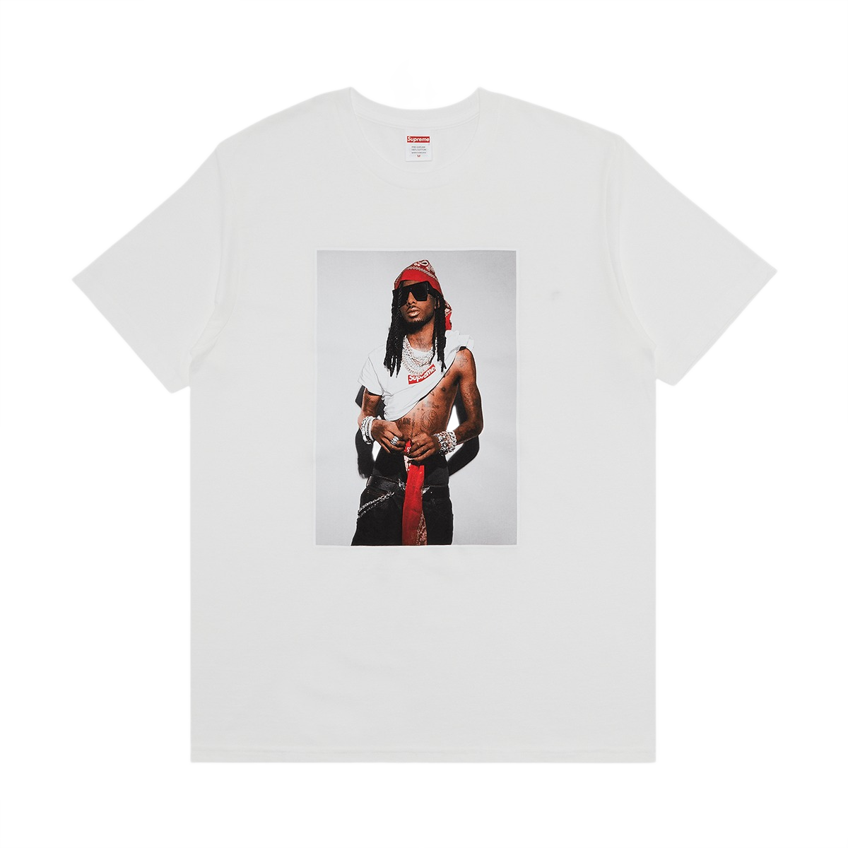 Supreme Playboi Carti Tee White-Supreme-pikastore.cz