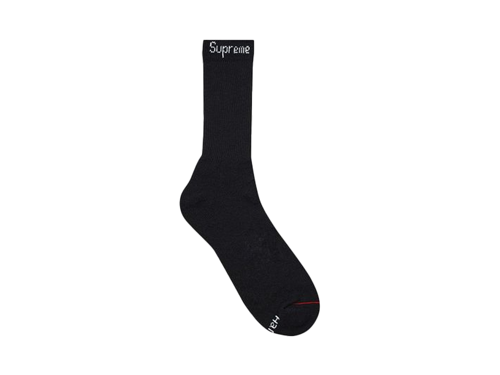 Supreme Socks Black 1ks
