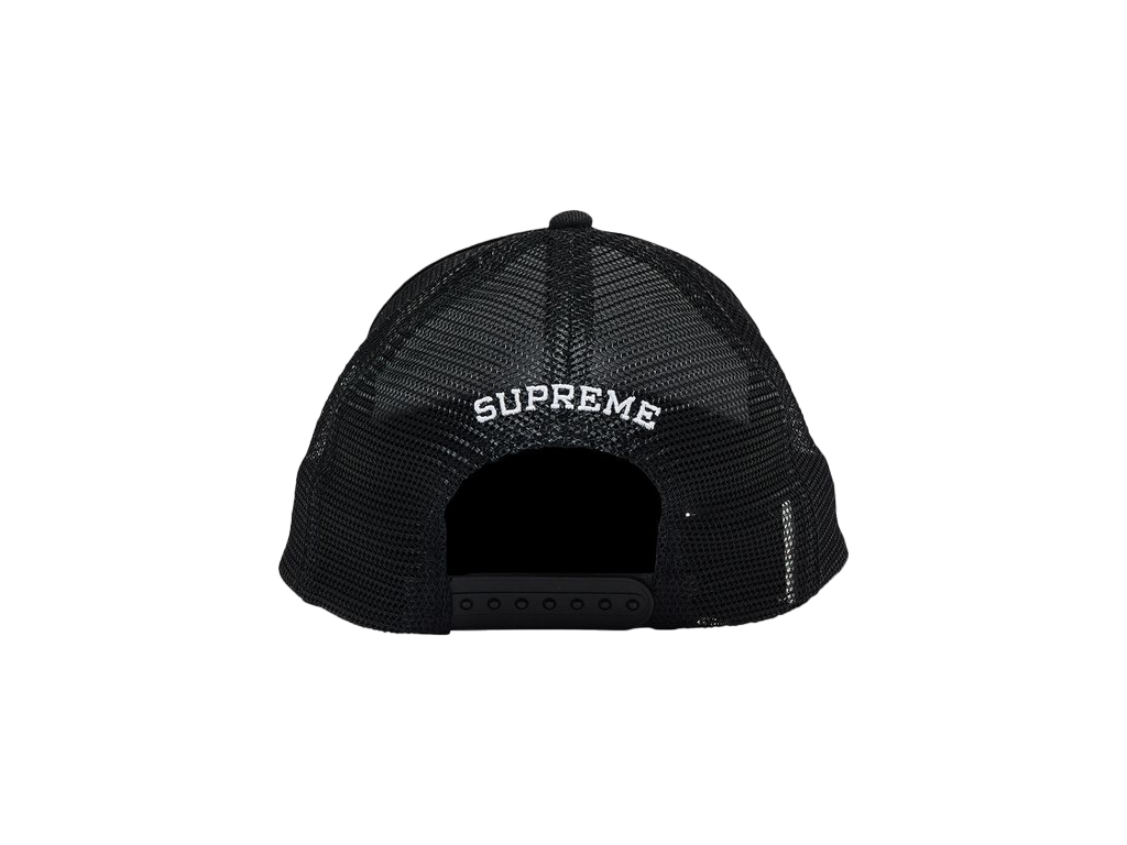 Supreme Vaquero Mesh Back 5-Panel Black-Supreme-pikastore.cz