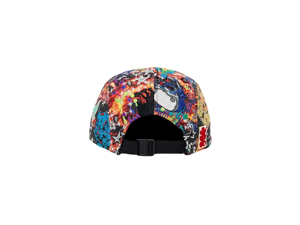 Supreme Aoi Embroidered Camp Cap Flames-Supreme-pikastore.cz
