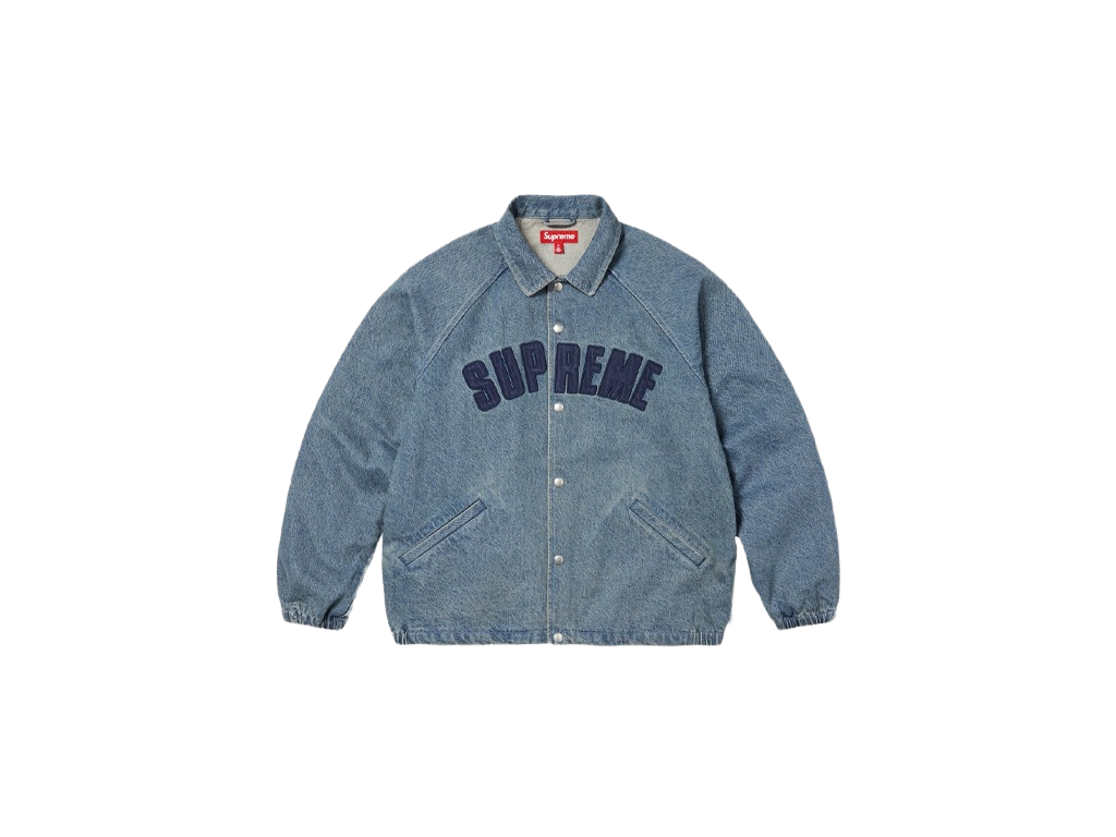 Supreme Arc Denim Coaches Jacket (SS25) Denim-Supreme-pikastore.cz
