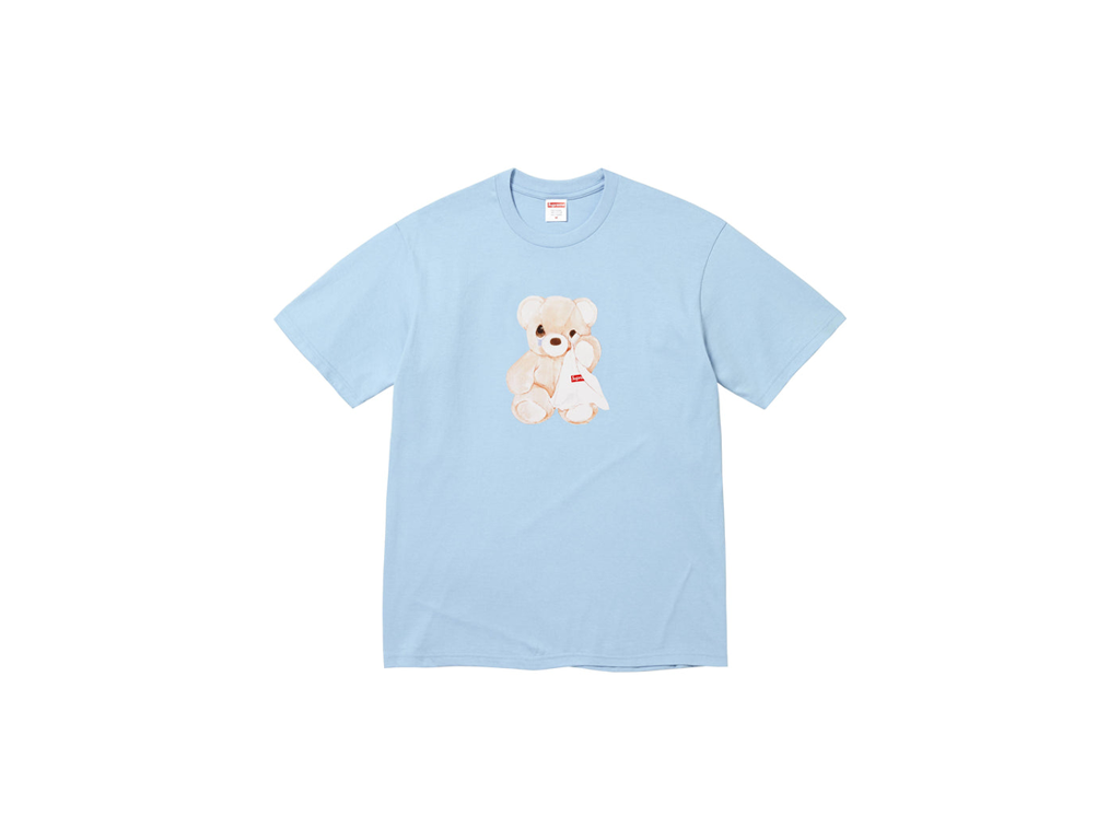 Supreme Bear Tee Powder Blue-Supreme-pikastore.cz