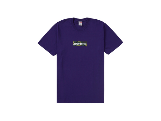 Supreme Box Logo Tee (FW23) Purple