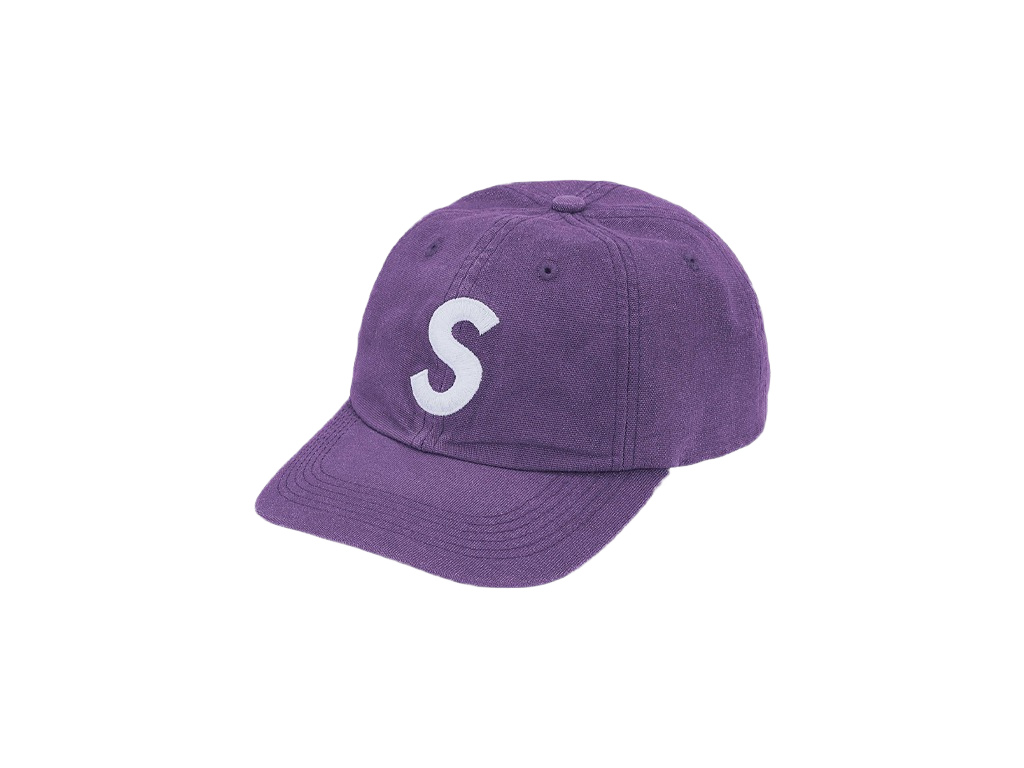 Supreme Cordura Denim S Logo 6-Panel Purple-Supreme-pikastore.cz