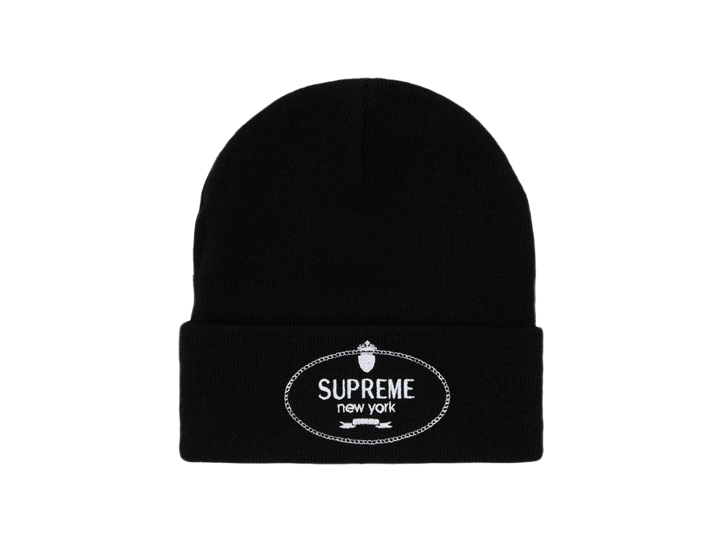 Supreme Crest Beanie Black-Supreme-pikastore.cz