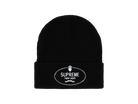 Supreme Crest Beanie Black-Supreme-pikastore.cz