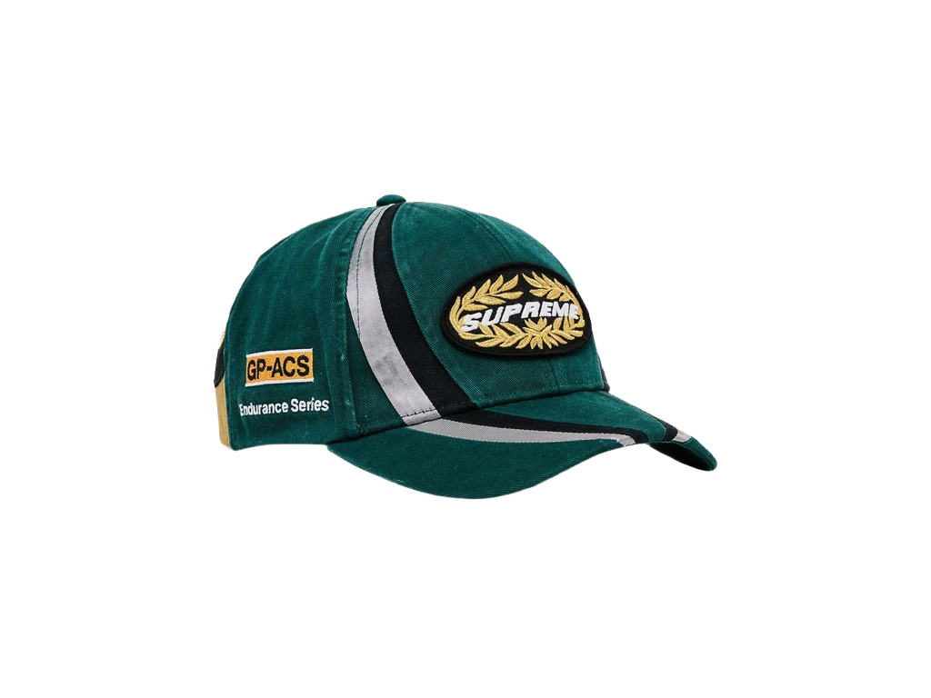 Supreme Endurance Series 6-Panel Green Cap-Supreme-pikastore.cz