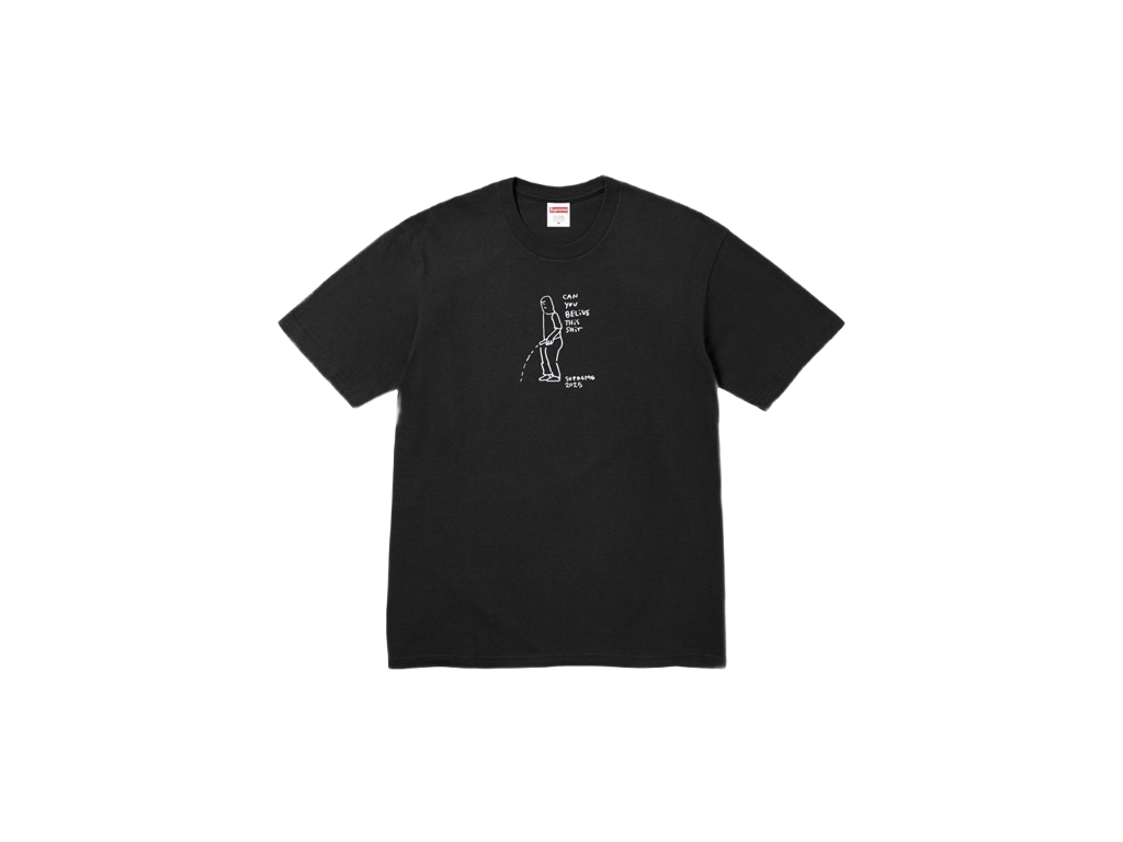 Supreme Gonz Tee (SS25) Black-Supreme-pikastore.cz
