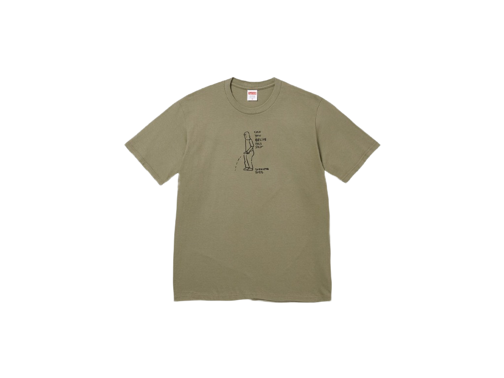 Supreme Gonz Tee (SS25) Olive-Supreme-pikastore.cz