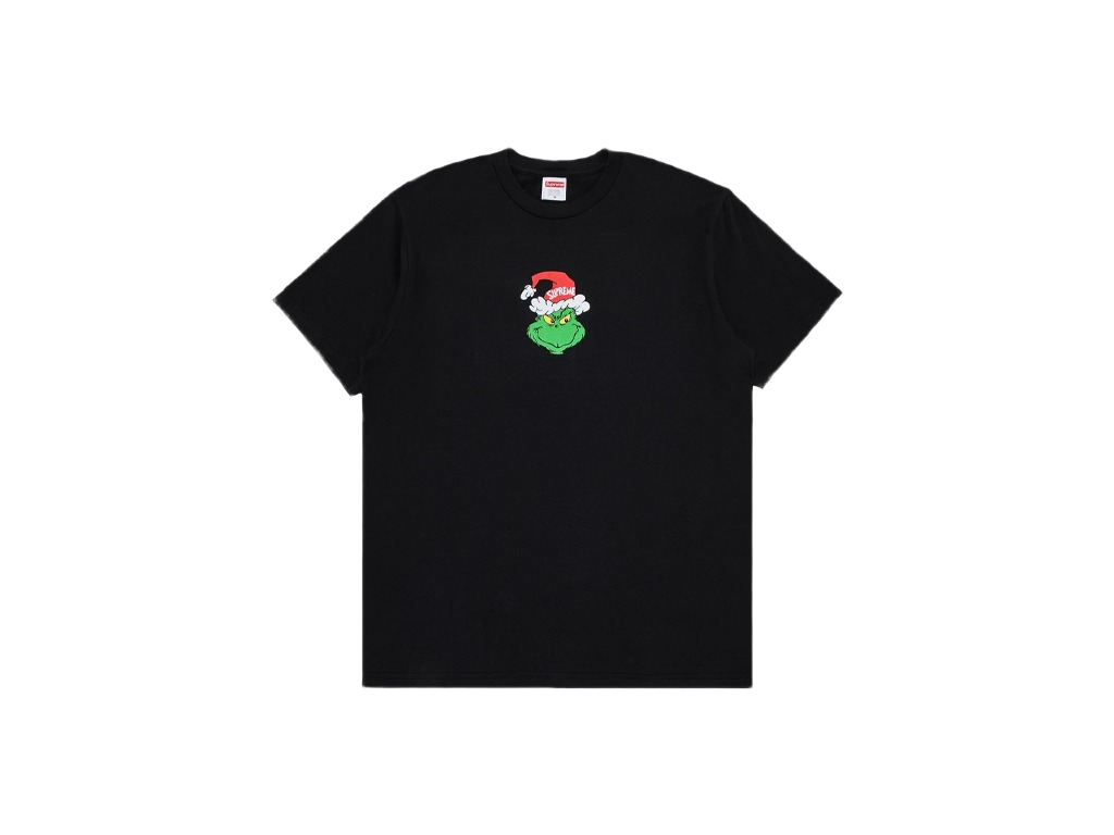 Supreme Grinch Tee Black-Supreme-pikastore.cz