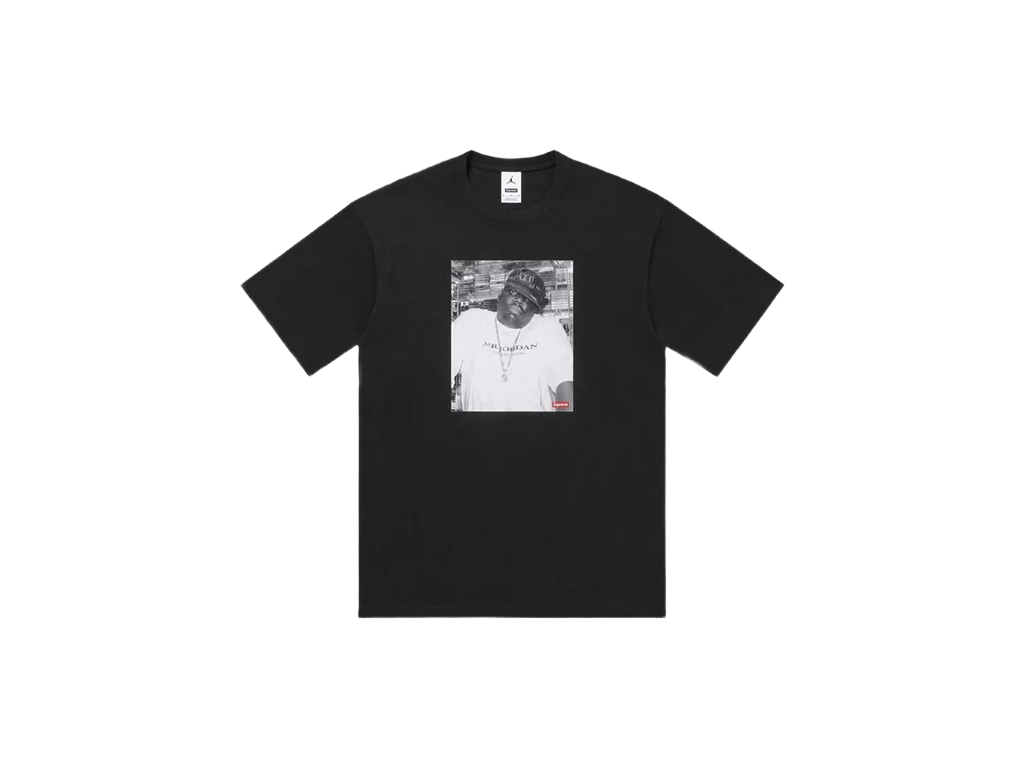 Supreme Jordan Biggie S/S Top Black-Supreme-pikastore.cz