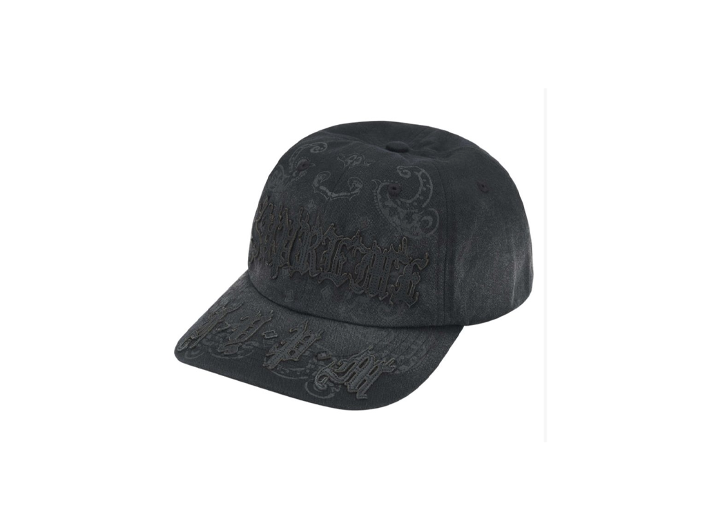 Supreme Leather Applique 6-Panel Black – pikastore.cz