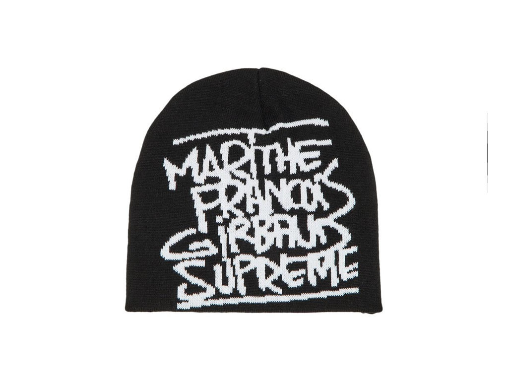 Supreme Marithe Francois Girbaud Beanie Black-Supreme-pikastore.cz