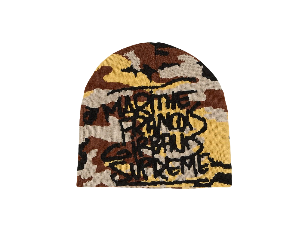 Supreme Marithe Francois Girbaud Beanie Camo-Supreme-pikastore.cz