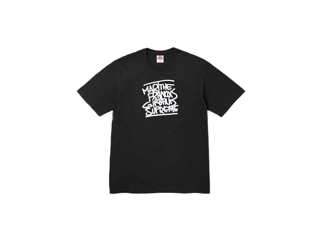 Supreme Marithe Francois Girbaud Tee Black-Supreme-pikastore.cz
