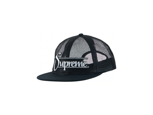 Supreme Mesh 6-Panel Black (SS23)