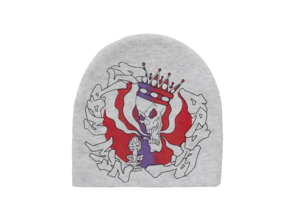 Supreme New World Order Beanie Heather Grey-Supreme-pikastore.cz
