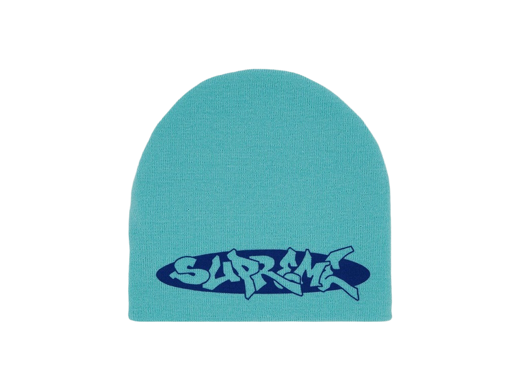 Supreme New World Order Beanie Light Teal-Supreme-pikastore.cz